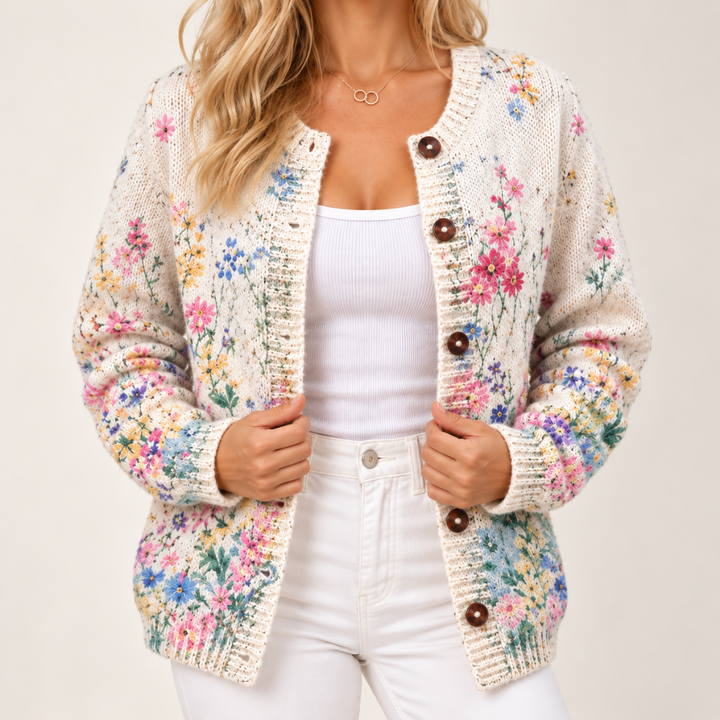 Elowyn - Soft-Touch-Strickjacke