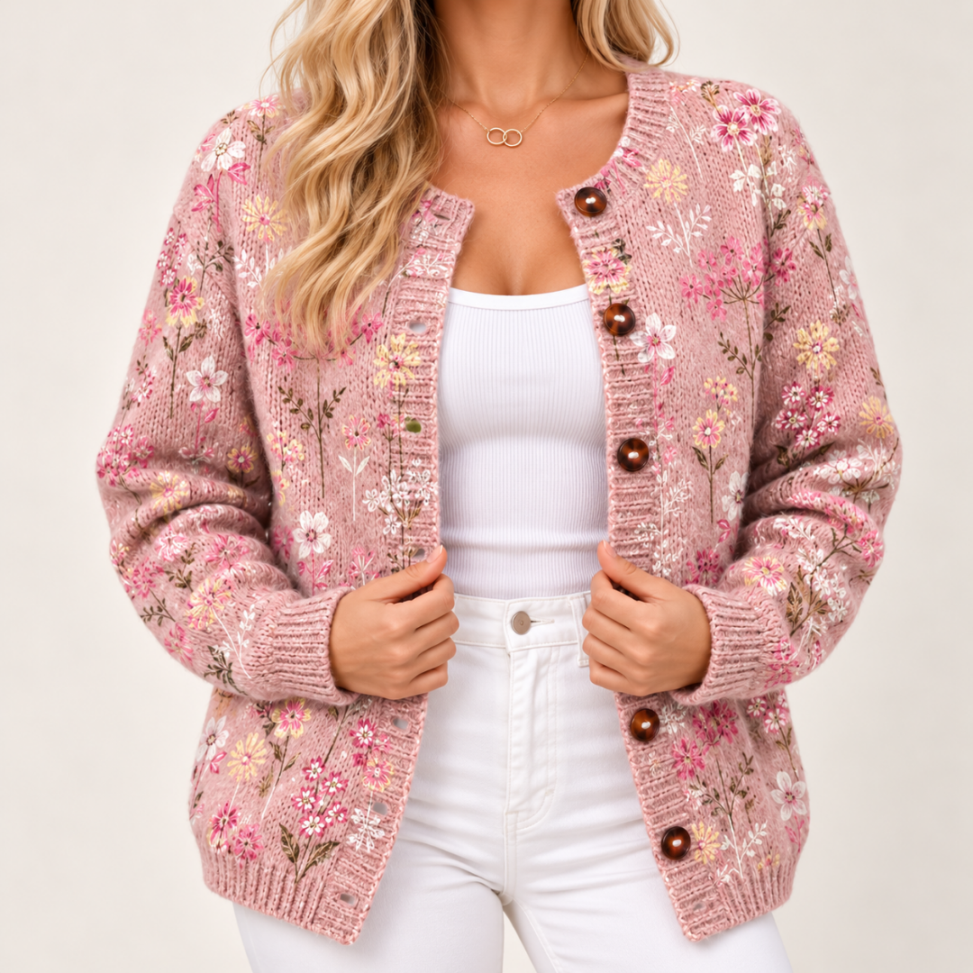 Elowyn - Soft-Touch-Strickjacke