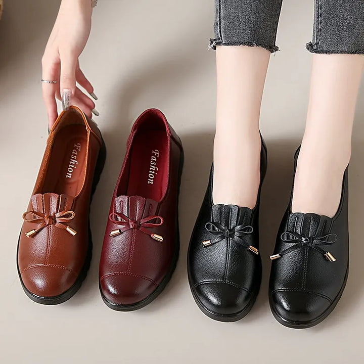 Kyla - Gepolsterte Plateau-Loafer