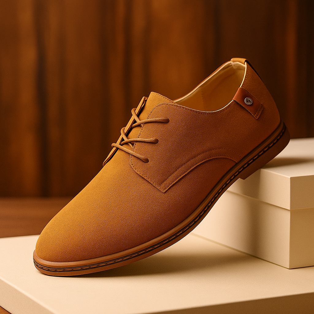 Blaine - Strukturierte Schnürschuhe