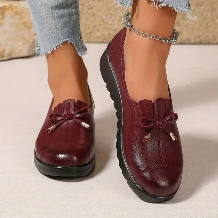 Kyla - Gepolsterte Plateau-Loafer