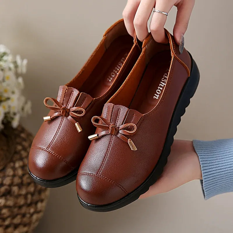 Kyla - Gepolsterte Plateau-Loafer
