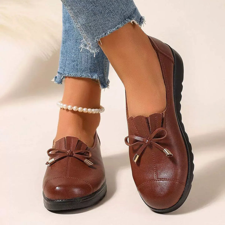 Kyla - Gepolsterte Plateau-Loafer