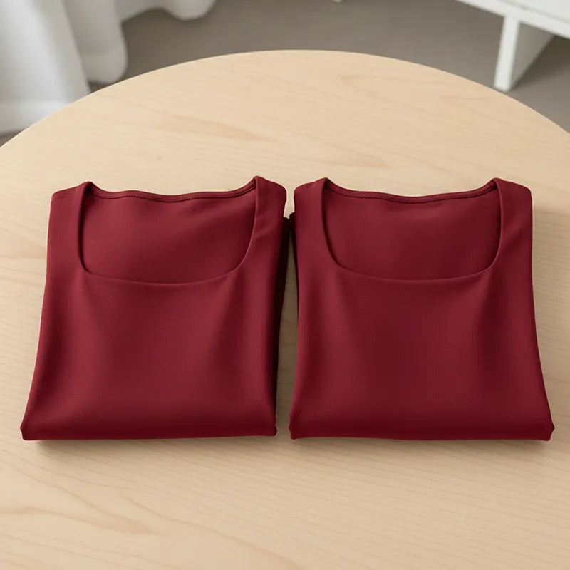 Alise - Geraffter Jumpsuit mit quadratischem Ausschnitt und weitem Bein