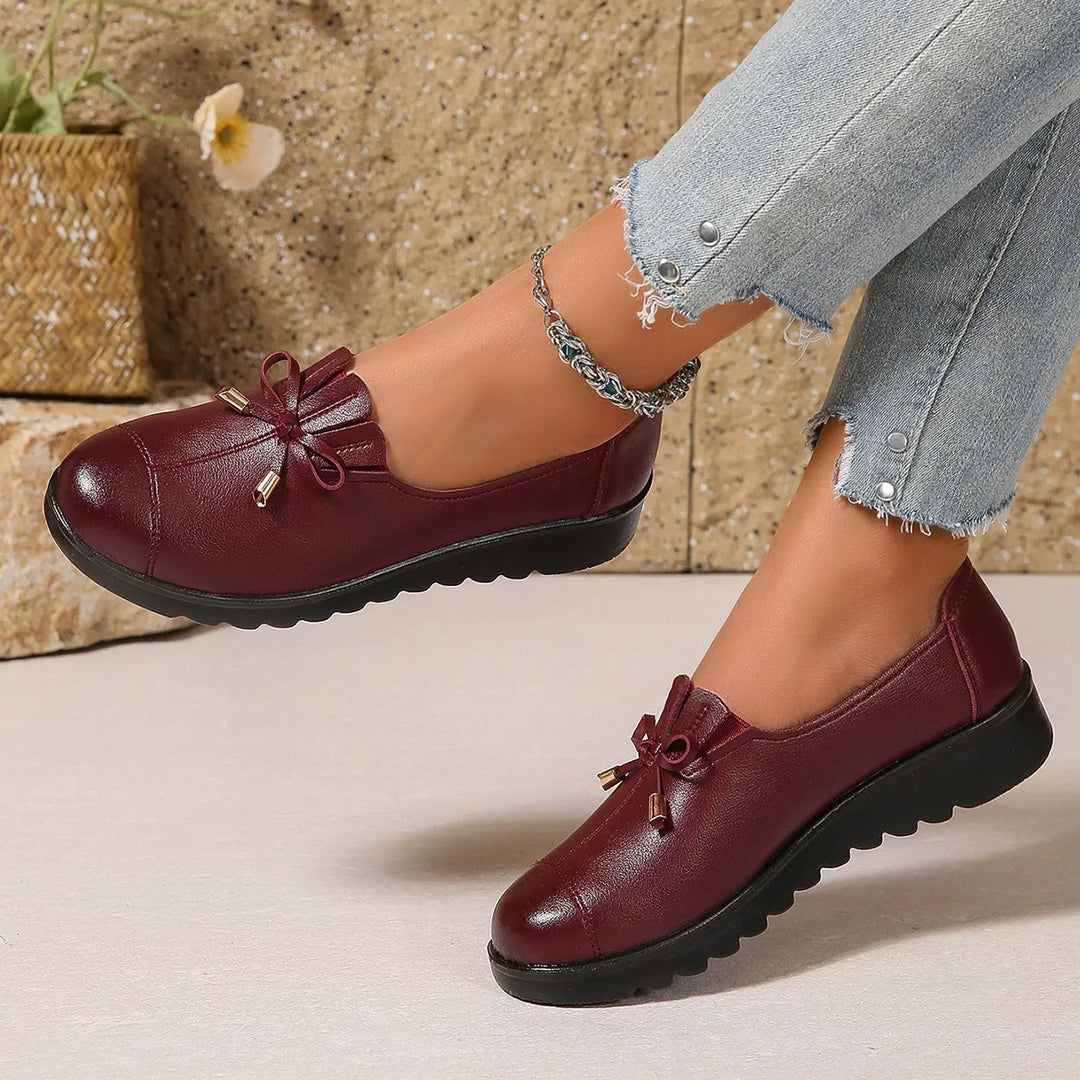 Kyla - Gepolsterte Plateau-Loafer
