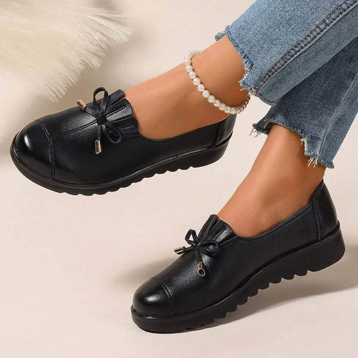 Kyla - Gepolsterte Plateau-Loafer