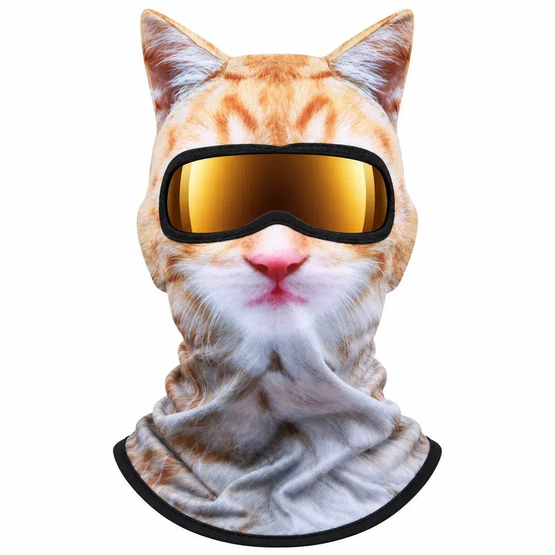 Hadren - Soft-Touch-Balaclava mit Tiergesicht