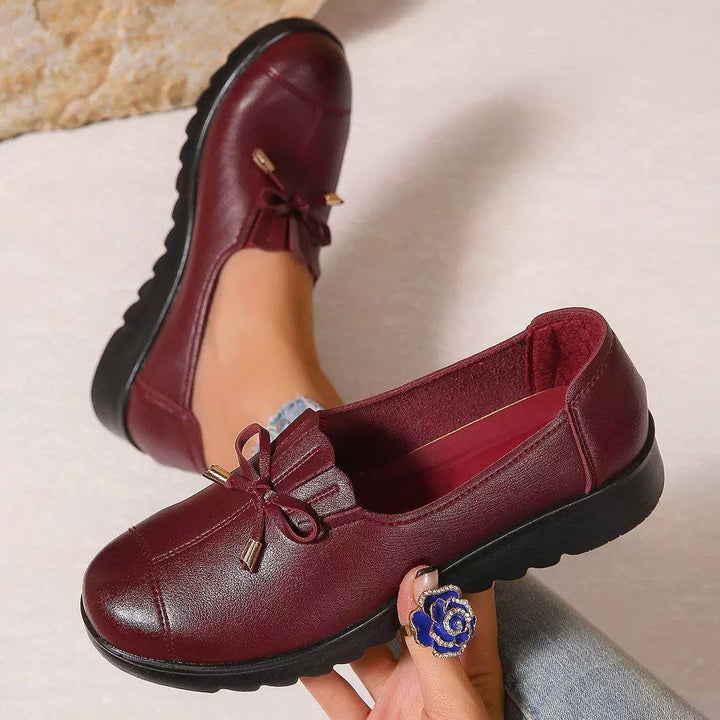 Kyla - Gepolsterte Plateau-Loafer