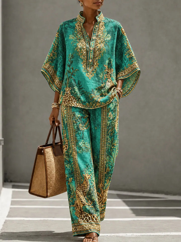 Zara - Lässiges Leinen-Set