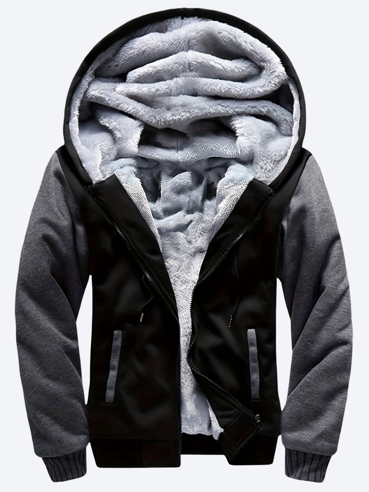Dax - schwerer Camouflage-Zip-Hoodie