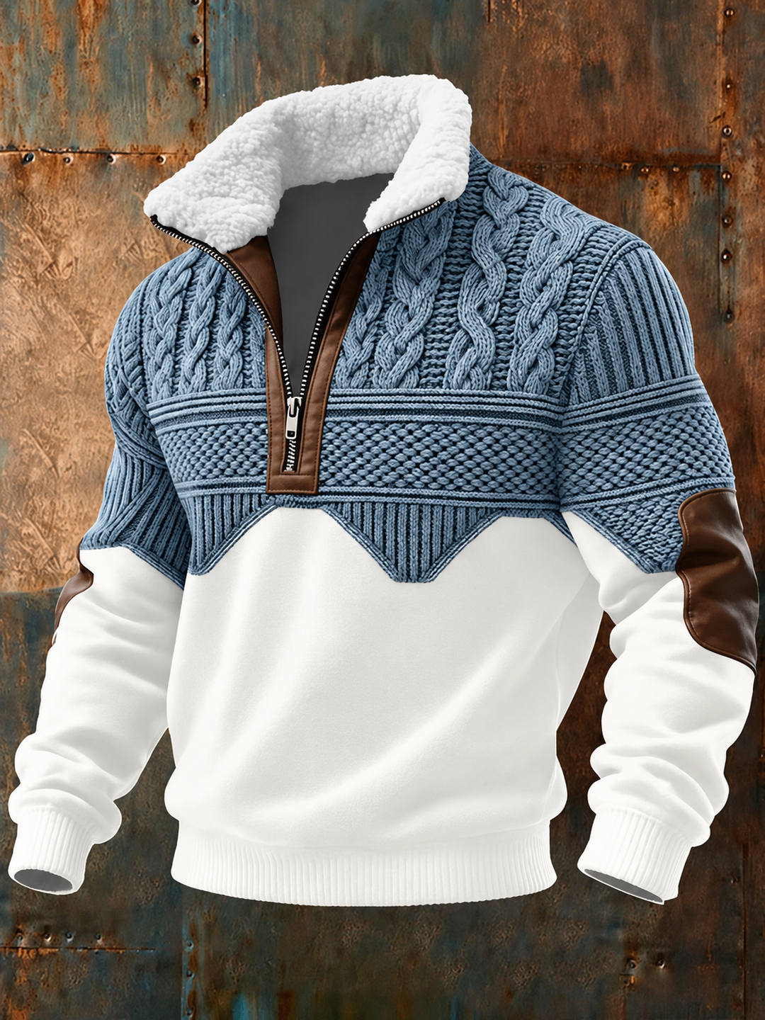 Brady - Weicher Pullover in Strickoptik