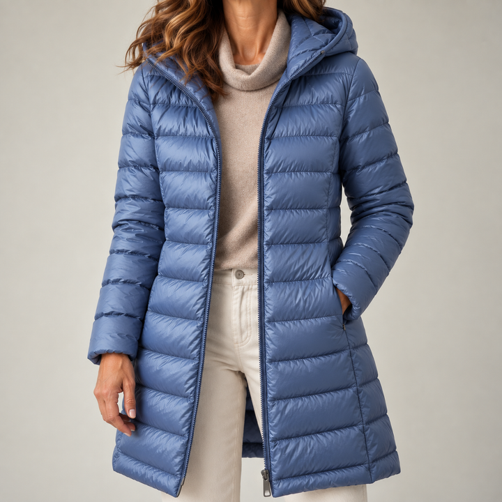 Kaelin - schwere Pufferjacke mit Kapuze