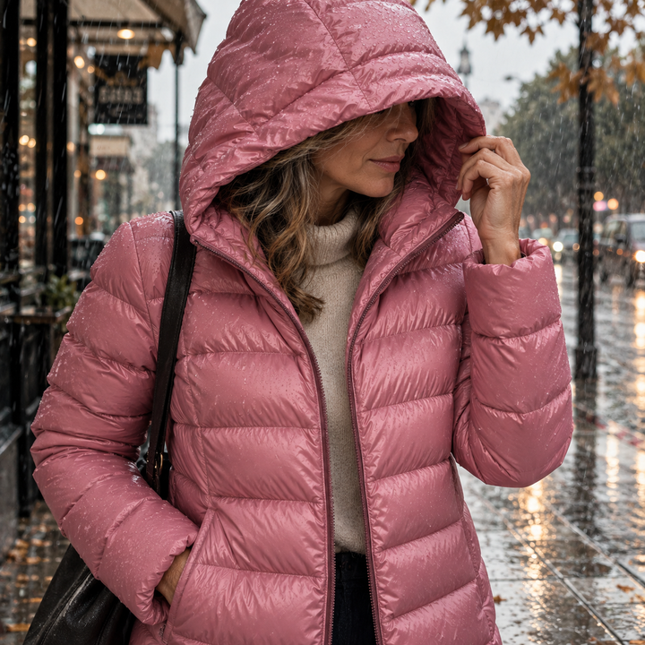 Kaelin - schwere Pufferjacke mit Kapuze
