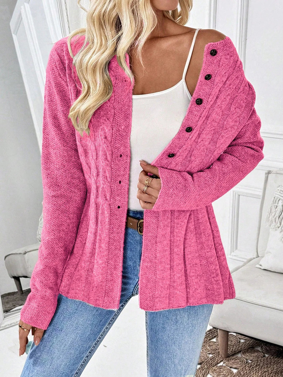 Zarela - Offener Premium-Cardigan