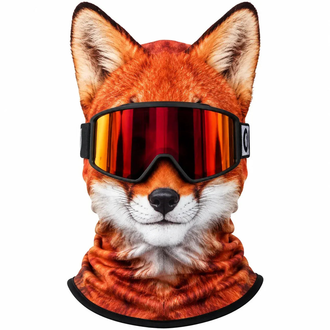 Hadren - Soft-Touch-Balaclava mit Tiergesicht