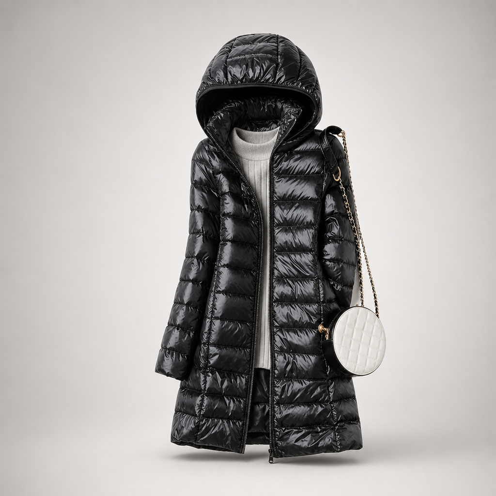 Kaelin - schwere Pufferjacke mit Kapuze