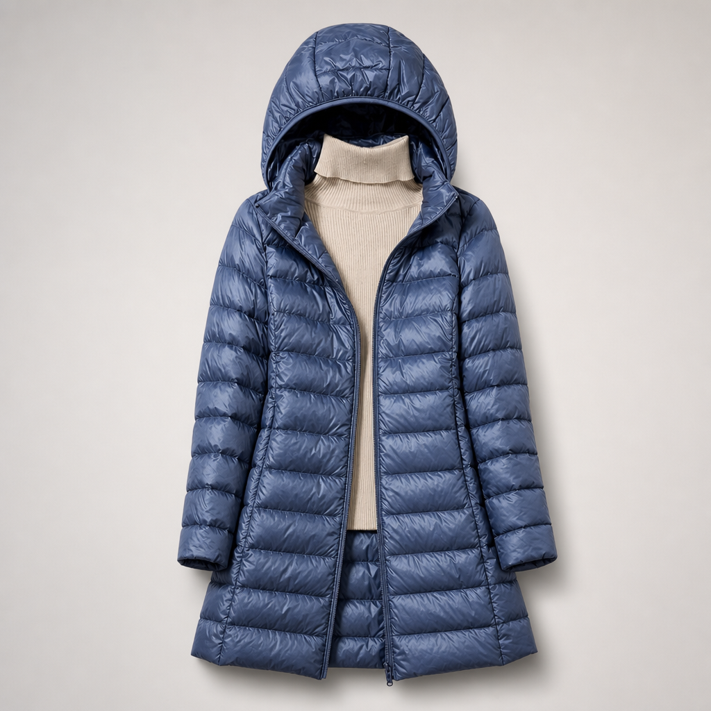 Kaelin - schwere Pufferjacke mit Kapuze