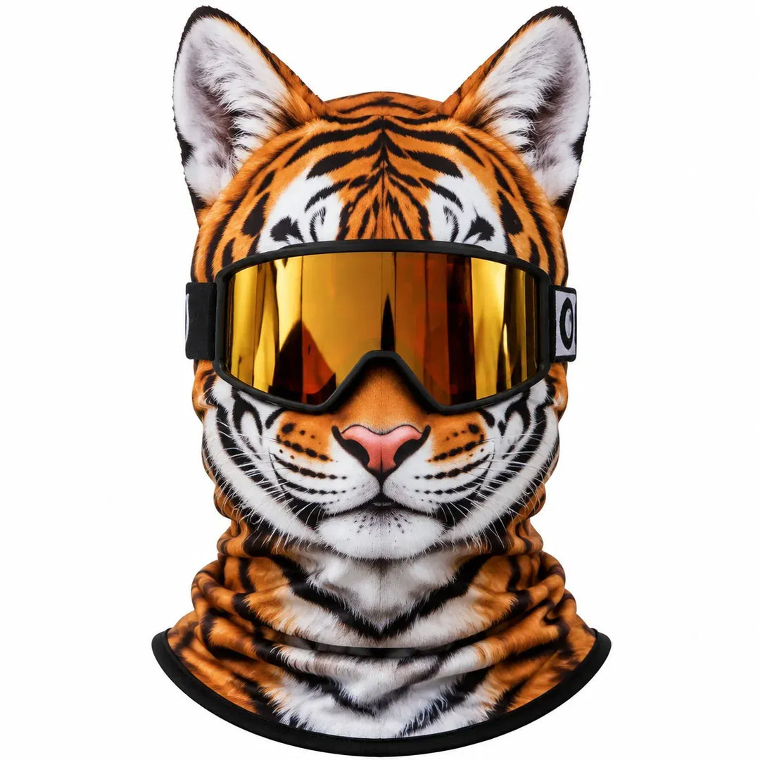 Hadren - Soft-Touch-Balaclava mit Tiergesicht