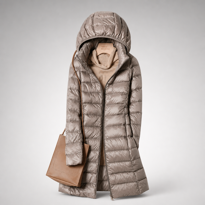 Kaelin - schwere Pufferjacke mit Kapuze